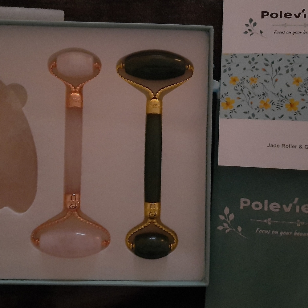 Jade Face Roller Facial Beauty Ski